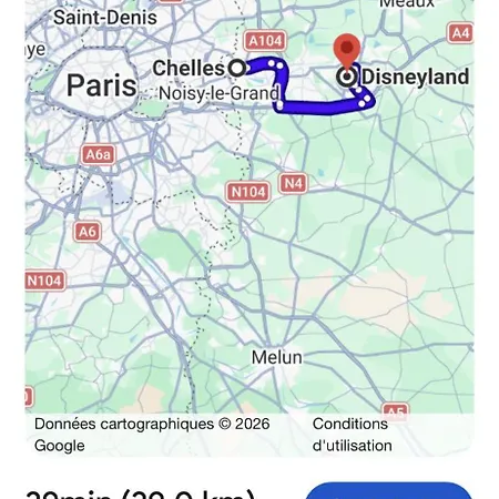 - Paris - Disneyland Marne La Vallee Nyaraló Chelles
